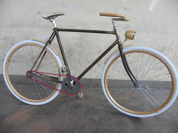 Single Speed Bicycle Wooden Accessories Etsy