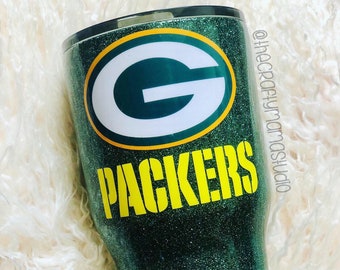 Green Bay Tumbler Etsy