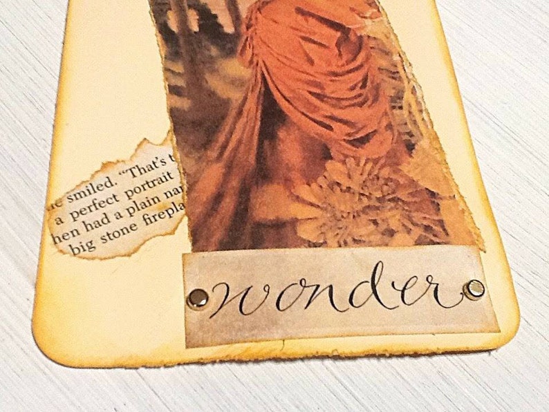 Large journaling card or bookmark Ephemera for journals and junk journals Gone With the Wind Antebellum woman Scarlett O/'Hara.