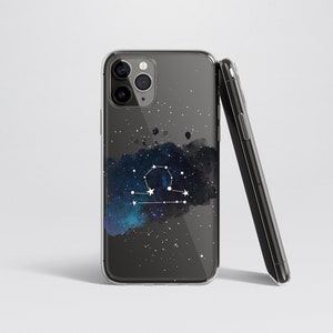 Libra Phone Case Zodiac Sign Galaxy Phone Case iPhone Clear Case Horoscope iPhone 15 Case 14 13 12 11 Pro Max Unique Phone Case Gift Her Him