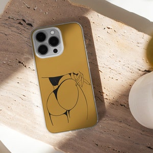 Sexy Booty Body Line Art - Women Feminist Design - Clear Phone Case for iPhone 14 Plus 13 Pro Max 12 Mini Samsung Galaxy S22 Ultra