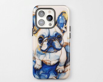 French Bulldog Phone Case: Dual Layer Protective Tough Case