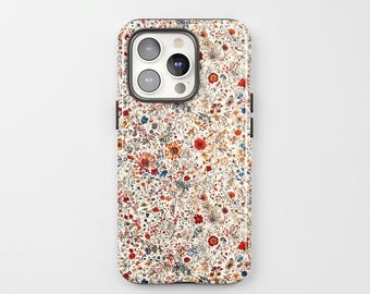 Wild Flowers Pattern - Phone Case for iPhone 15 14 13 12 11 Pro Max - Tough Case for Samsung Galaxy S24 23 22 S21 - Unique Gift for Him Her