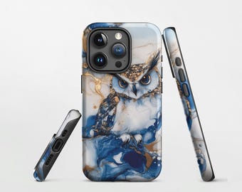 Majestic Owl Phone Case: Protective Dual Layer Design