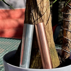 Rods of Maat (Egyptian Pharaoh Rods) aka Zinc & Copper Harmonizers - SOLID Healing Energy Rods (not filled nor hollow)
