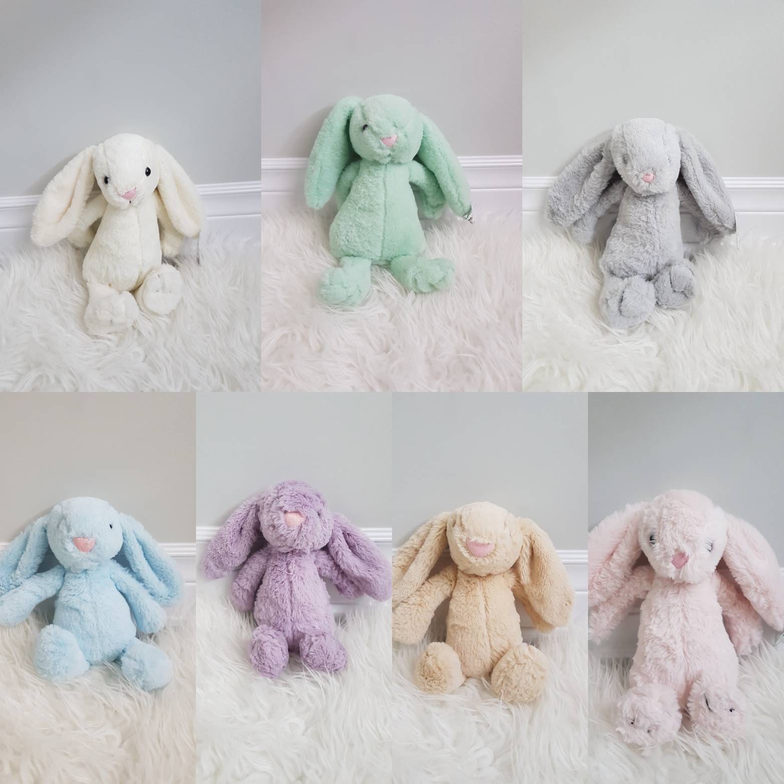 easter bunny soft and white