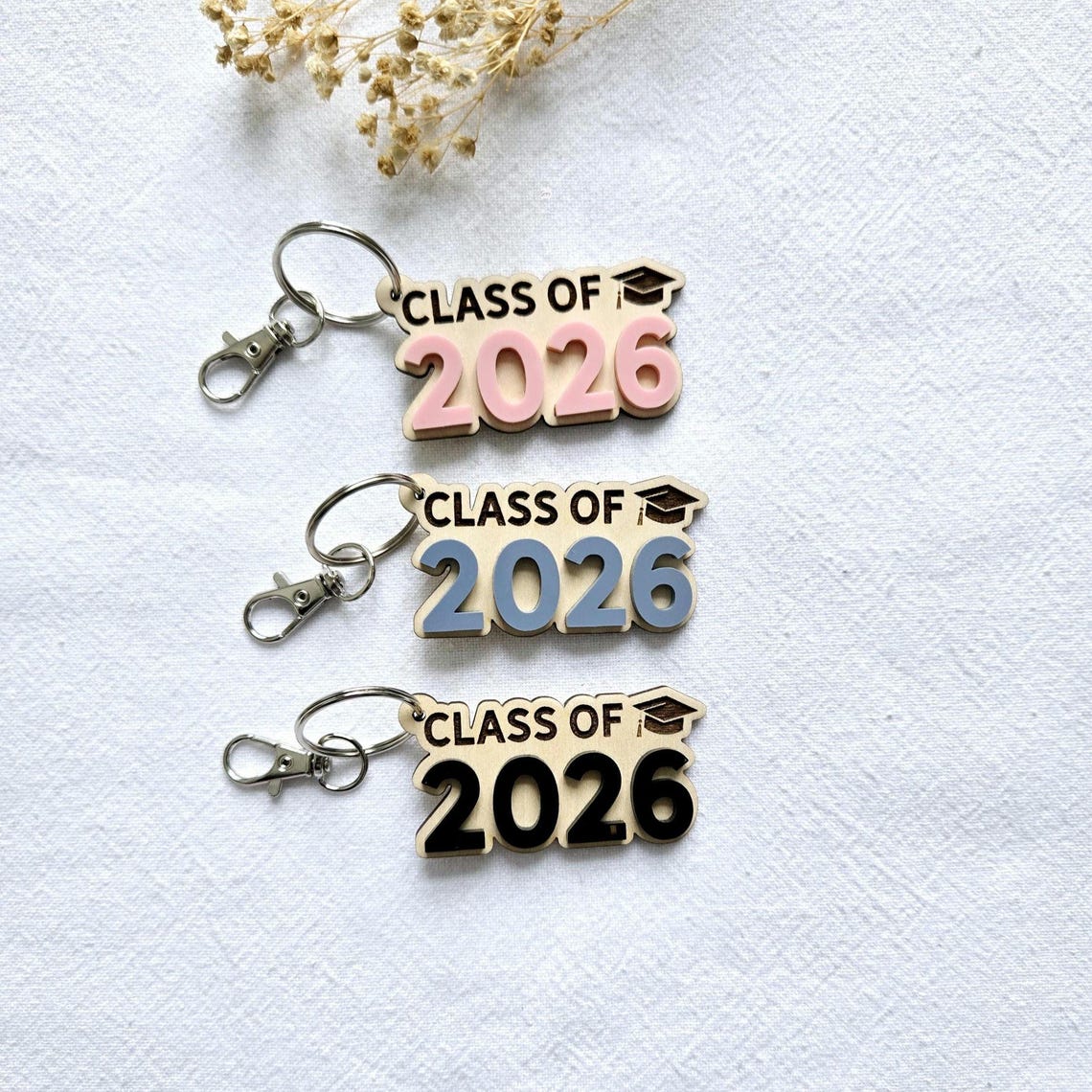 Class of 2026 Keychain, Graduation Keychain Gift, Custom Graduation ...