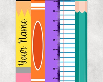 Teacher clipboard, personalized clipboard for teacher gifts, custom teacher school clipboard, end of school year gifts for teachers