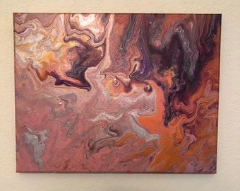 Handcrafted Acrylic Painting on Canvas