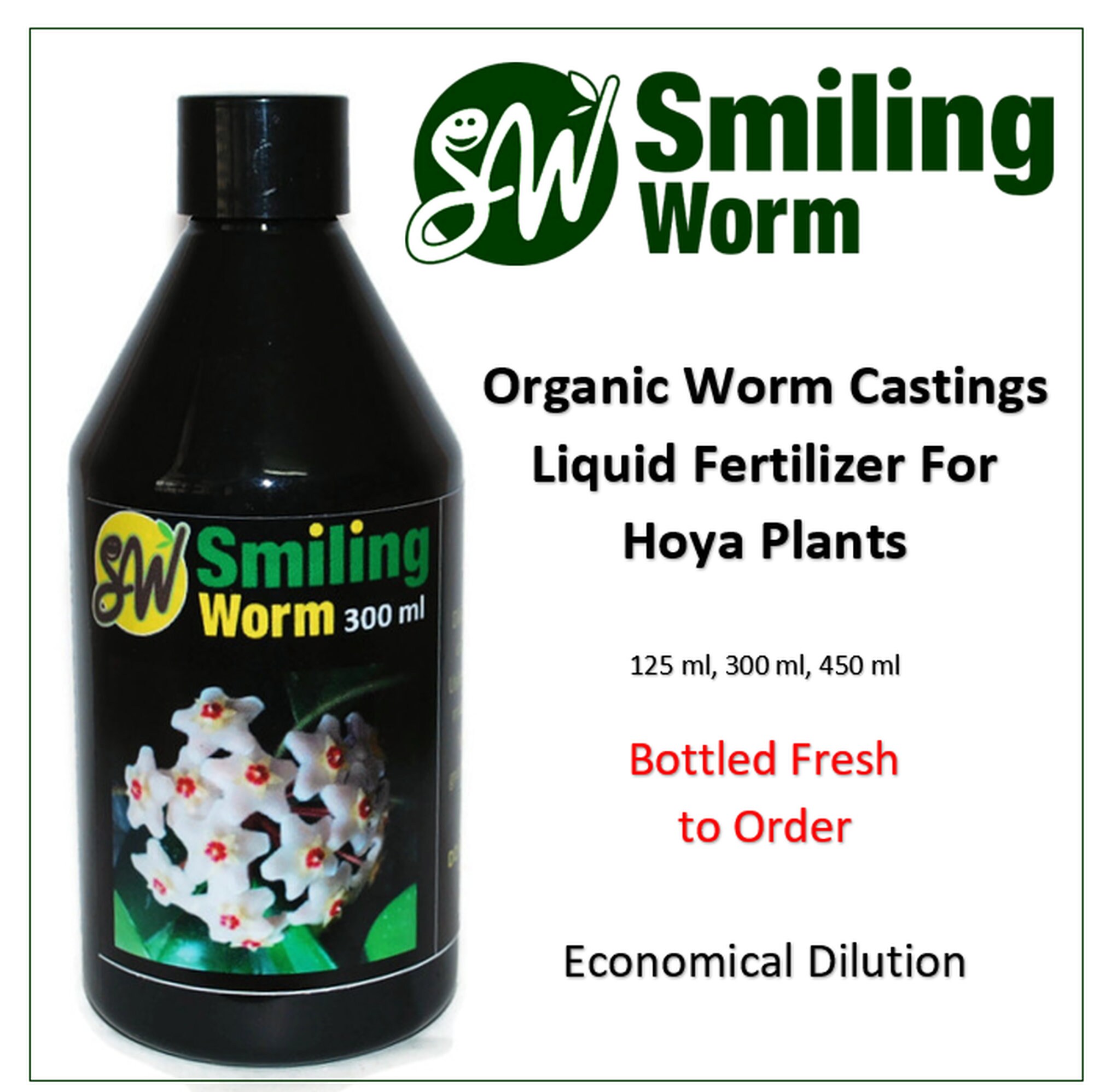 300 ml Worm Castings Liquid Concentrate Fertilizer for Hoya Etsy