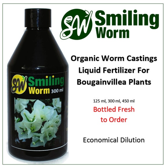 300 ml Worm Castings Liquid Concentrate Fertilizer for Etsy