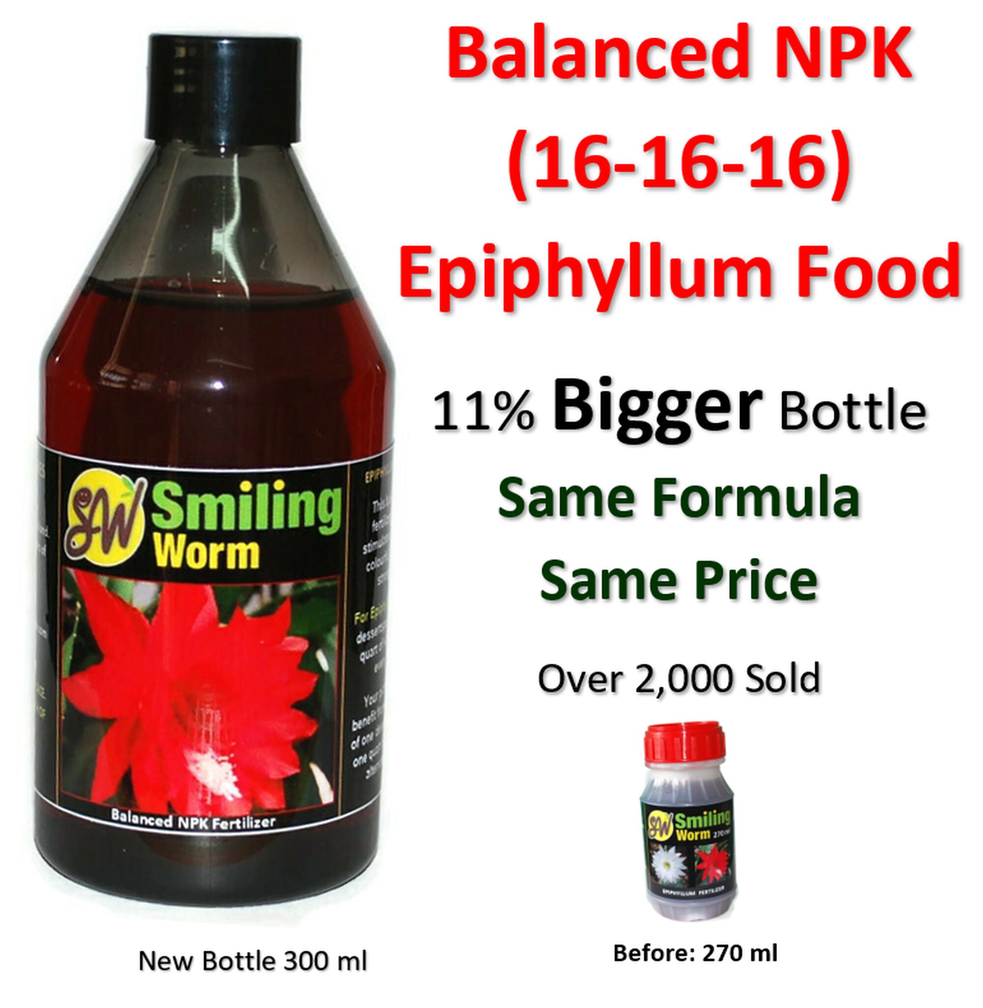 SW 300 Ml NPK Fertilizer Micro Nutrients for Epiphyllum Etsy