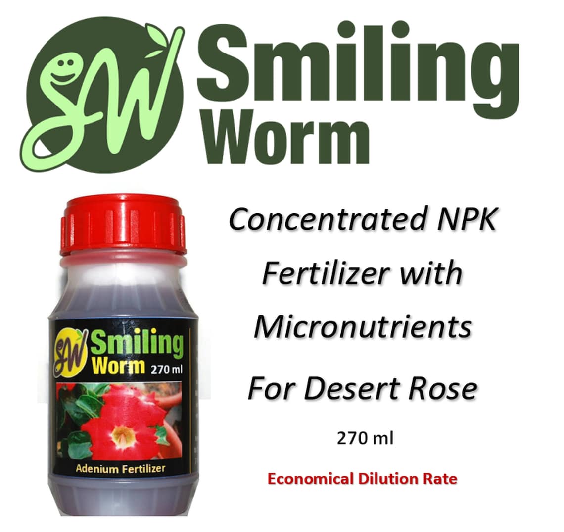 SW 270 ml NPK Fertilizer Micro Nutrients for Desert Rose Etsy