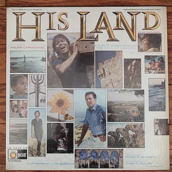 1970 His Land - Cliff Barrows & Ralph Carmichael Orchestra vinyl album