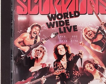 1985 Scorpions – World Wide Live , 2 X Vinyl, LP, Album, Stereo