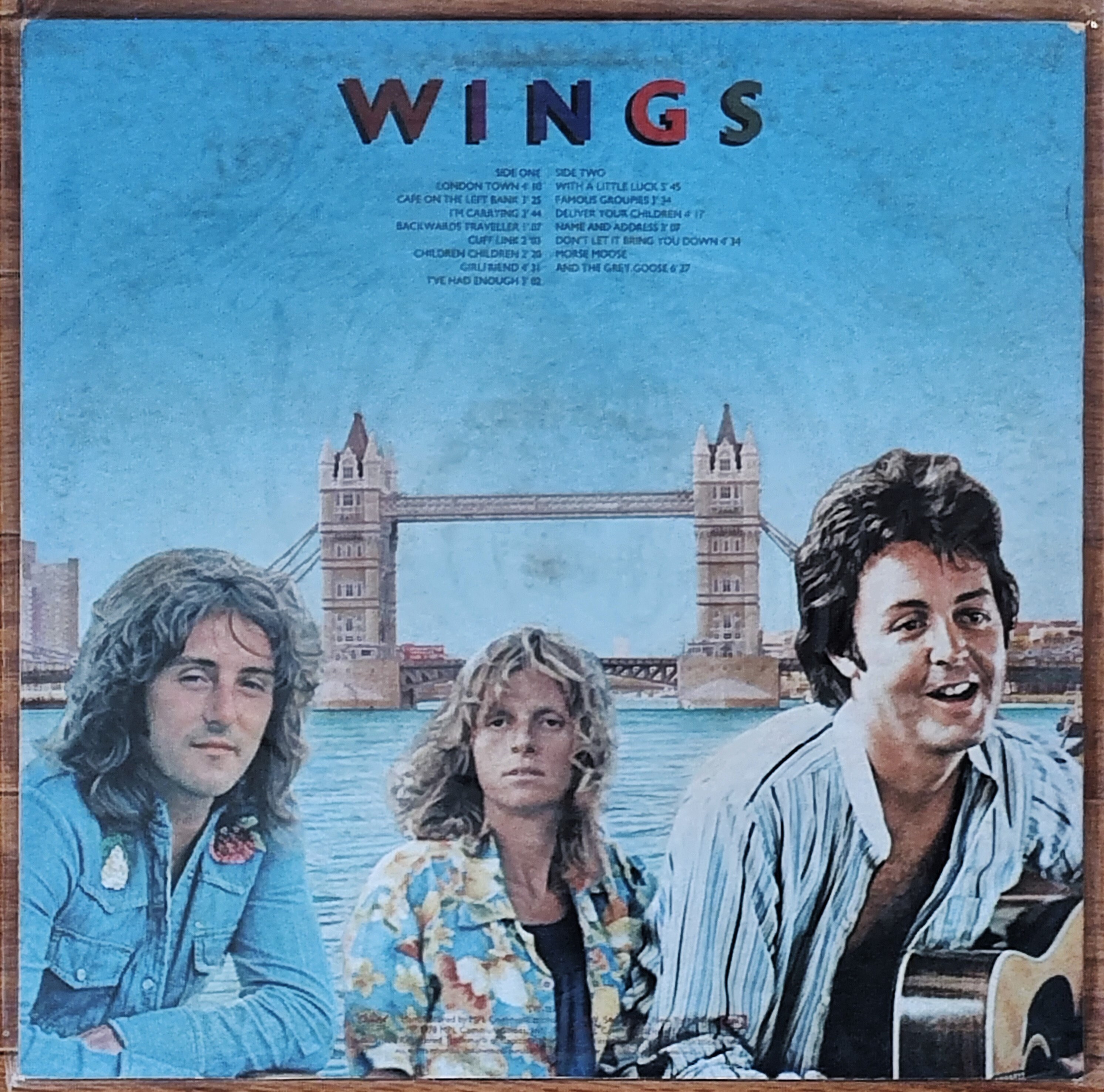 Wings / Paul Mccartney - London Town - 1978 Vinyl Album - Etsy