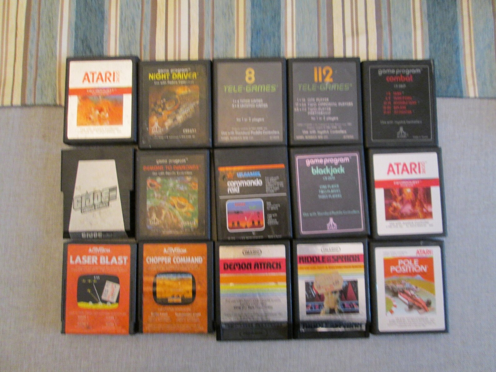 Atari 2600 Video Game Cartridges total of 35 Carts Available