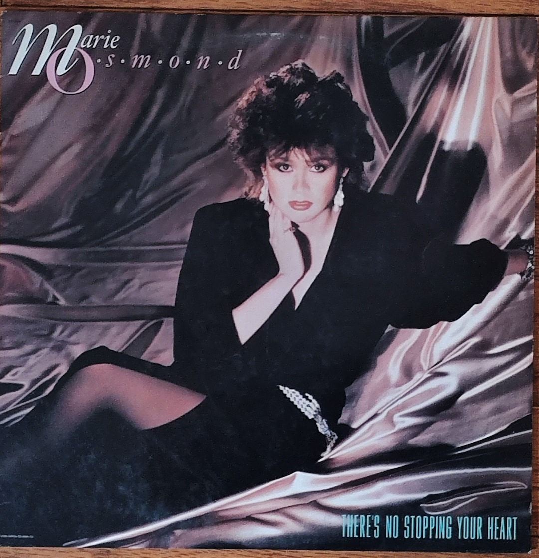 Marie Osmond There's No Stopping Your Heart 1985 Vinyl Album Etsy
