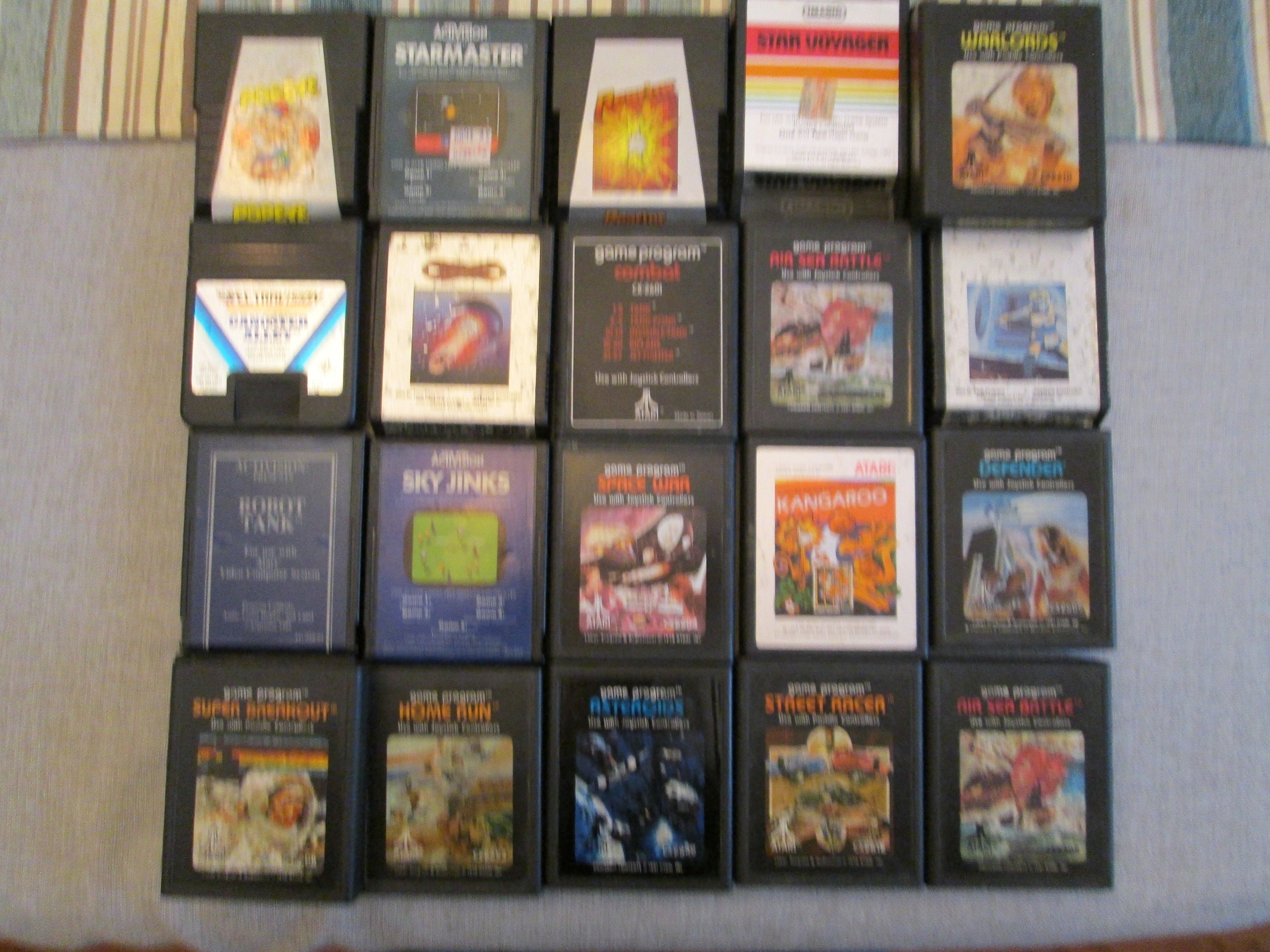 Atari 2600 Video Game Cartridges total of 35 Carts Available