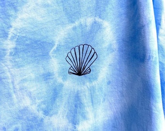 Partly Cloudy Seashell Tee