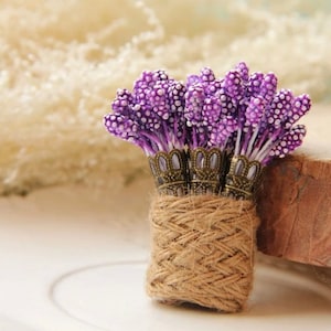 Lavender brooch, Handmade lavender brooch, Lavender accessories, Elegant brooch, Christmas gift, Gift for lavender lover