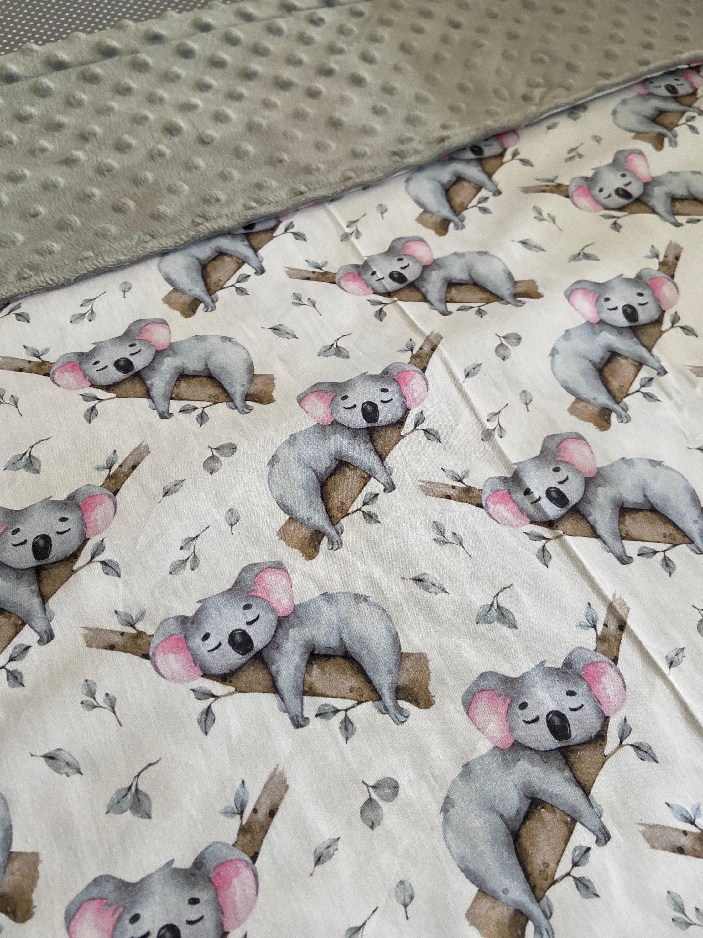 Koala Baby Blanket Australian Animal Baby Gift Babyshower Etsy Australia