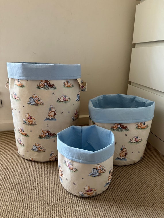 Fabric toy bins discount