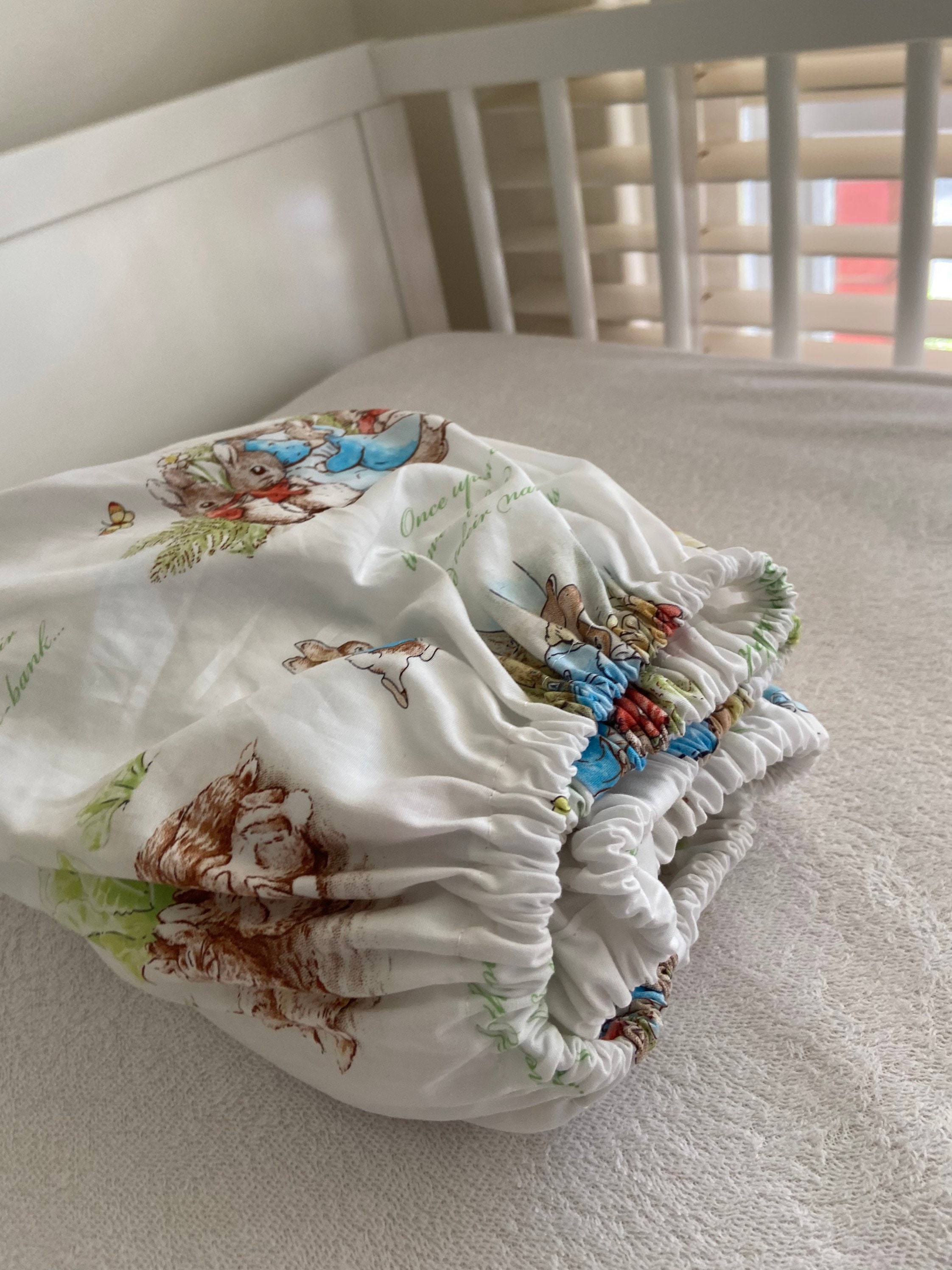 Peter rabbit crib bedding set sale