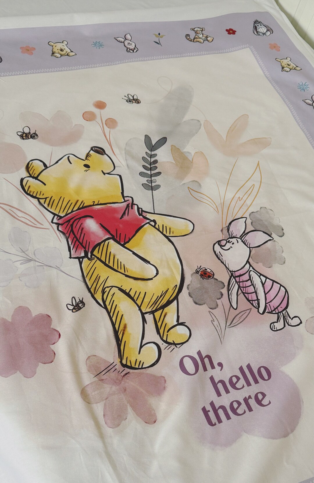 Winnie the Pooh Baby Blanket, Winnie the Pooh Baby, Winnie the Pooh Crib Bedding, Winnie the