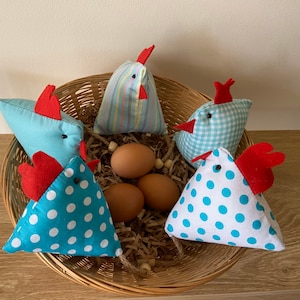 Easter chicken, Easter ornaments, Easter chicken spring home decor, Easter table decor, Toy chicken Easter decoration, Easter gift