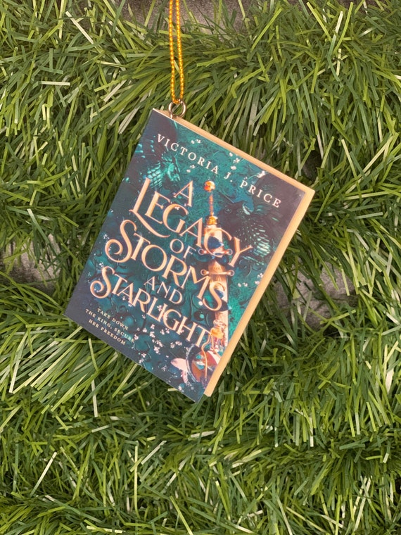 Custom Book Ornament!