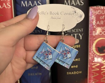 Custom SQUARE Children's Book Earrings