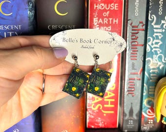 Custom Book Earrings - Stud