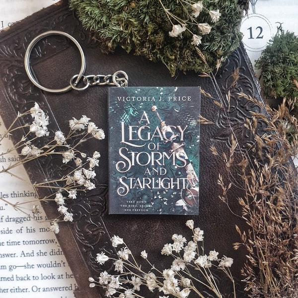 Custom or Indie Book Keychain!