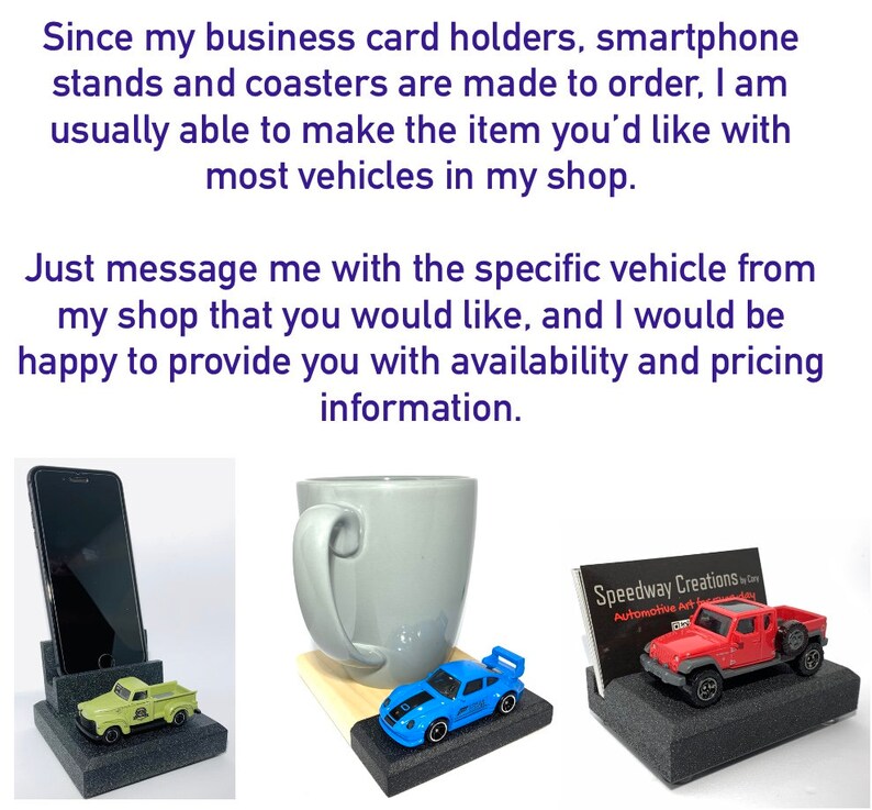 unique automotive art for your desk office or man cave A great gift for the electric car enthusiast! Tesla Smart Phone Stand