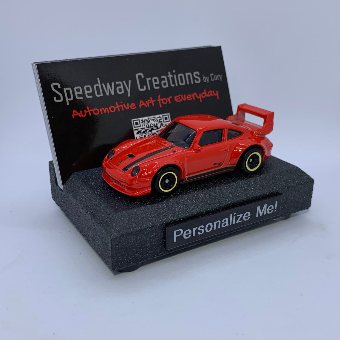 Porsche 911 993 GT2 Business Card Holder Automotive Art Etsy