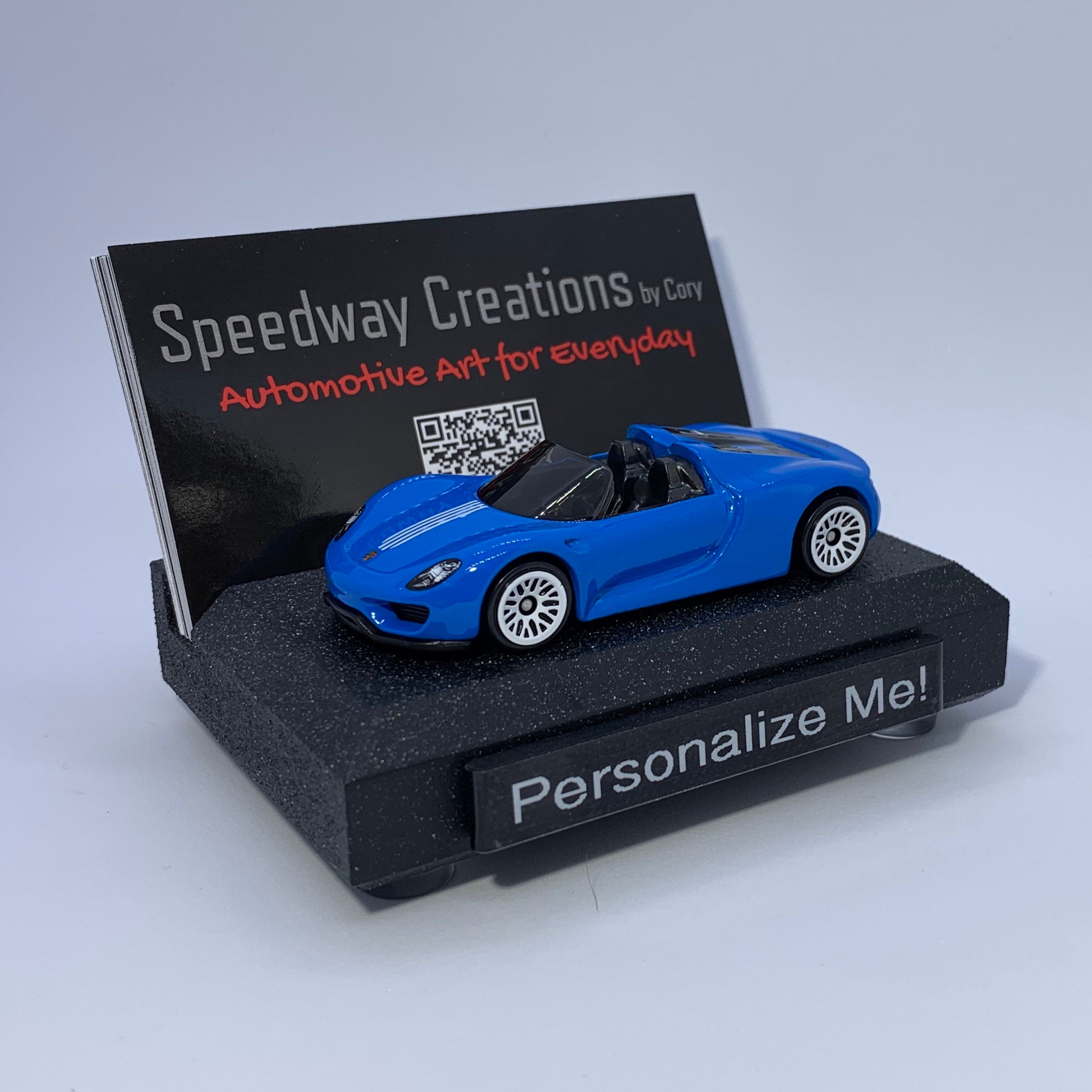 Porsche 918 Business Card Holder Automotive art for your Etsy