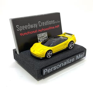 Porte-cartes de visite NSX - Art NSX pour votre bureau, bureau ou espace de travail - Cadeau/accessoire NSX personnalisé - Supercar à moteur central