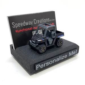 Ranger UTV Side-by-Side Business Card Holder - A unique personalized off road gift - UTV accessory - Side-by-Side gift or accessory