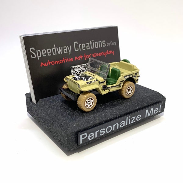 Jeep Business Card Holder Etsy