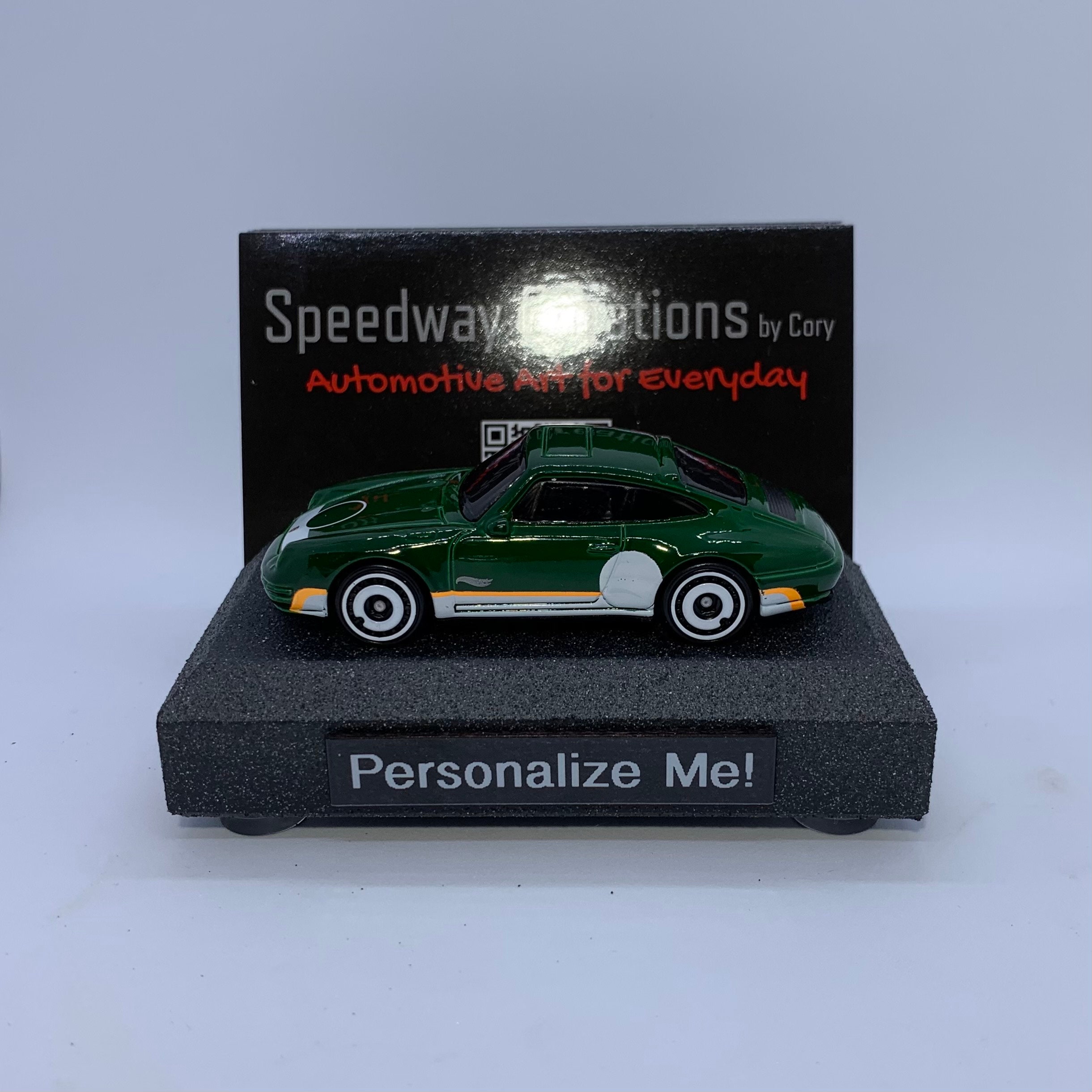 Porsche 911 Carrera Business Card Holder Automotive art for Etsy