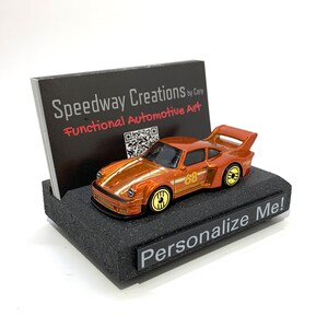 Porte-cartes de visite 911 (934) - Cadeau 911 personnalisé - Accessoire 911 pour votre bureau, bureau ou espace de travail - Cadeau pour les passionnés du 911