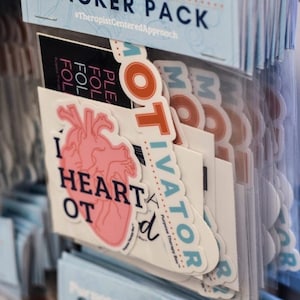 Sticker Packs, OT Edition I & II, Student Pack, and Clinical Instructor Pack