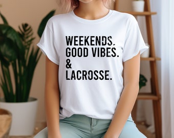 Lacrosse Mom SVG | Weekendy, projekt kawy (pobranie cyfrowe)