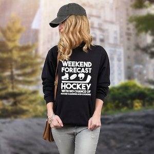 Pronóstico del fin de semana SVG / Archivo de corte de Hockey Mom / DESCARGA DIGITAL