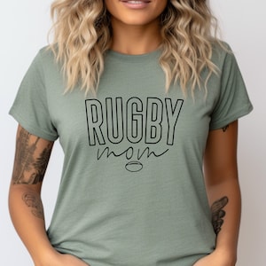 Rugby Mamá SVG / Rugby Camisa Cortar Archivo / Rugby svg / Cricut / DESCARGA DIGITAL