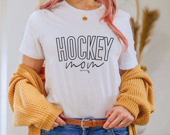 SVG para mamás jugadoras de hockey / Archivo de corte sencillo y bonito (descarga digital)