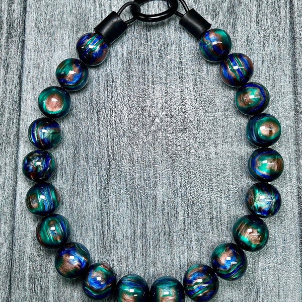 Collar de cuentas Galaxy para perro (cuentas de 20 mm)