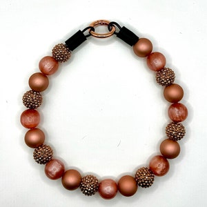 Rose, Beaded Dog Collar (20mm Beads)