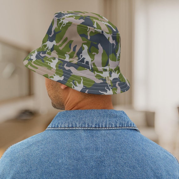 Cappello da pescatore mimetico Weimaraner Regalo unico per gli